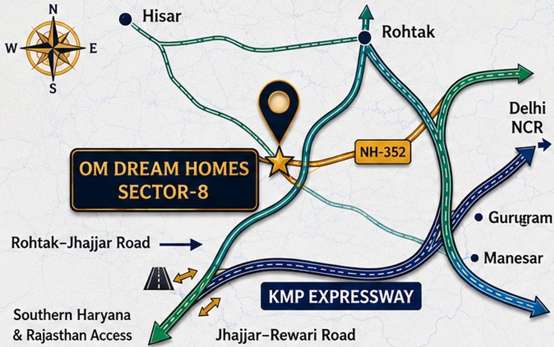Location Map - DDJAY Jhajjar